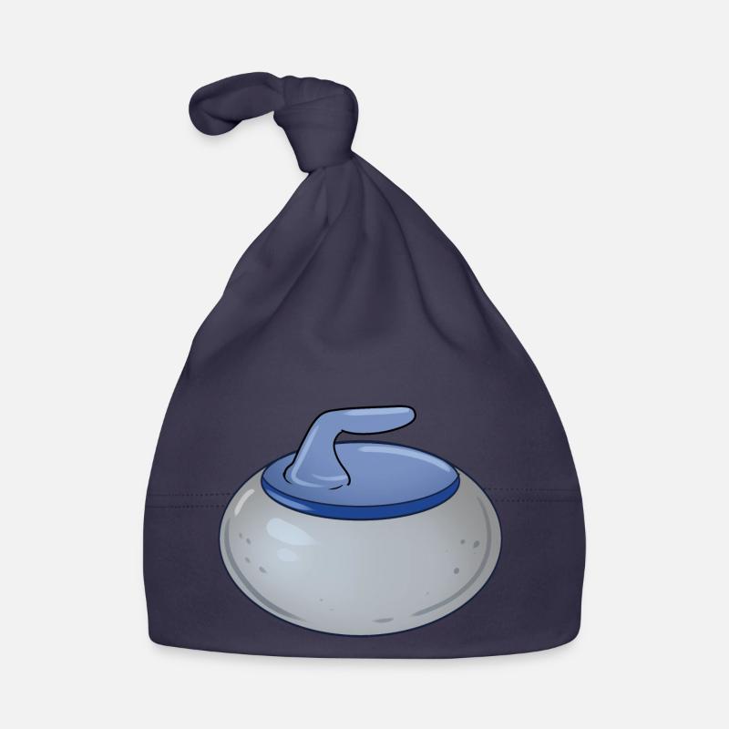 Curling stone Organic Baby Cap
