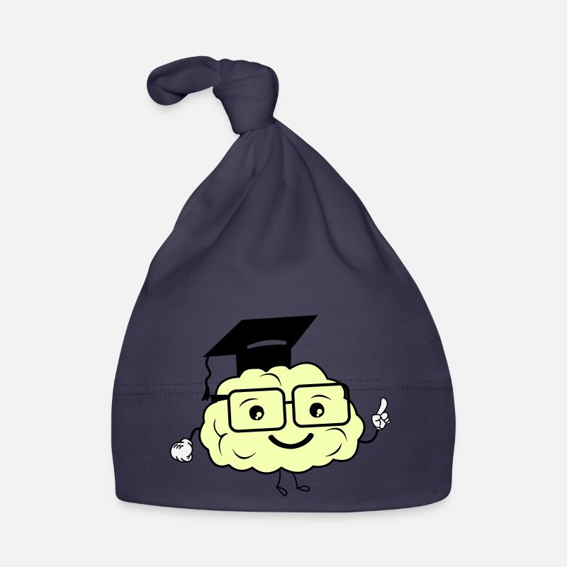 smart brain 02 Organic Baby Cap