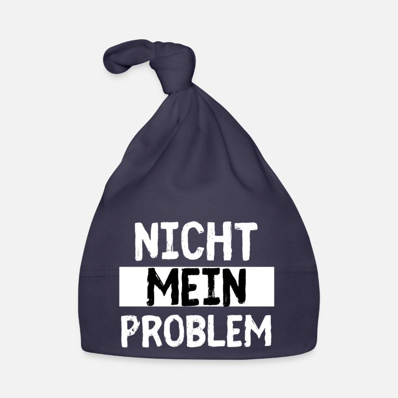 Nicht Mein Problem Baby Bio-Mütze