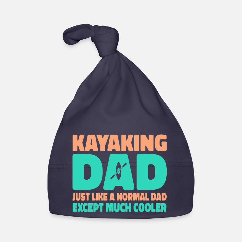 Kayaking Dad Just Like A Normal Dad Except Much Co Baby Bio-Mütze