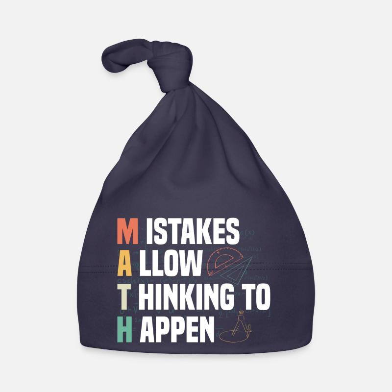 Math Mistakes Allow Thinking To Happen School Math Baby Bio-Mütze