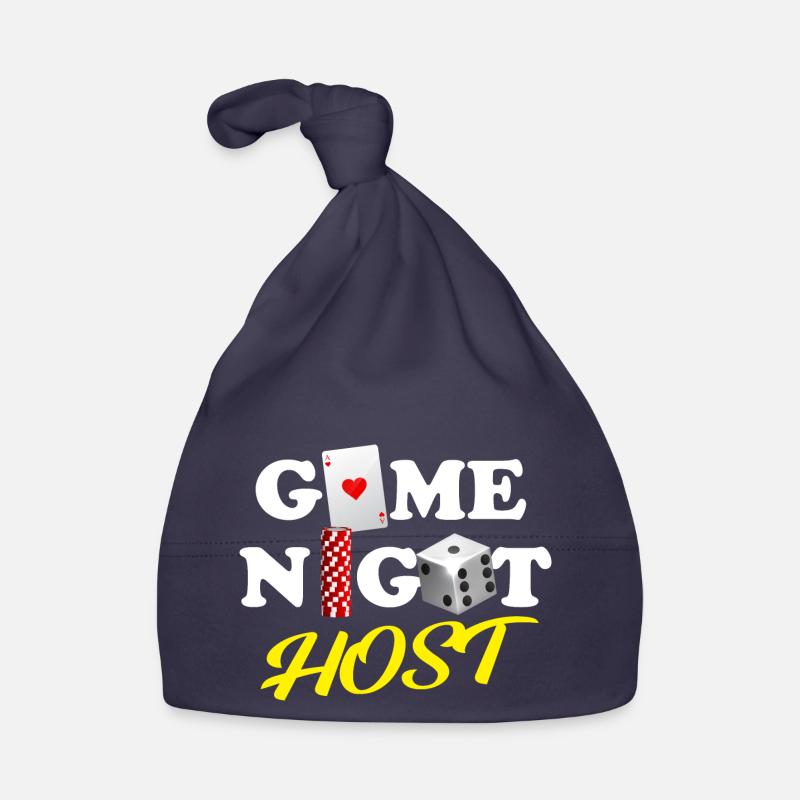 Game night host Organic Baby Cap