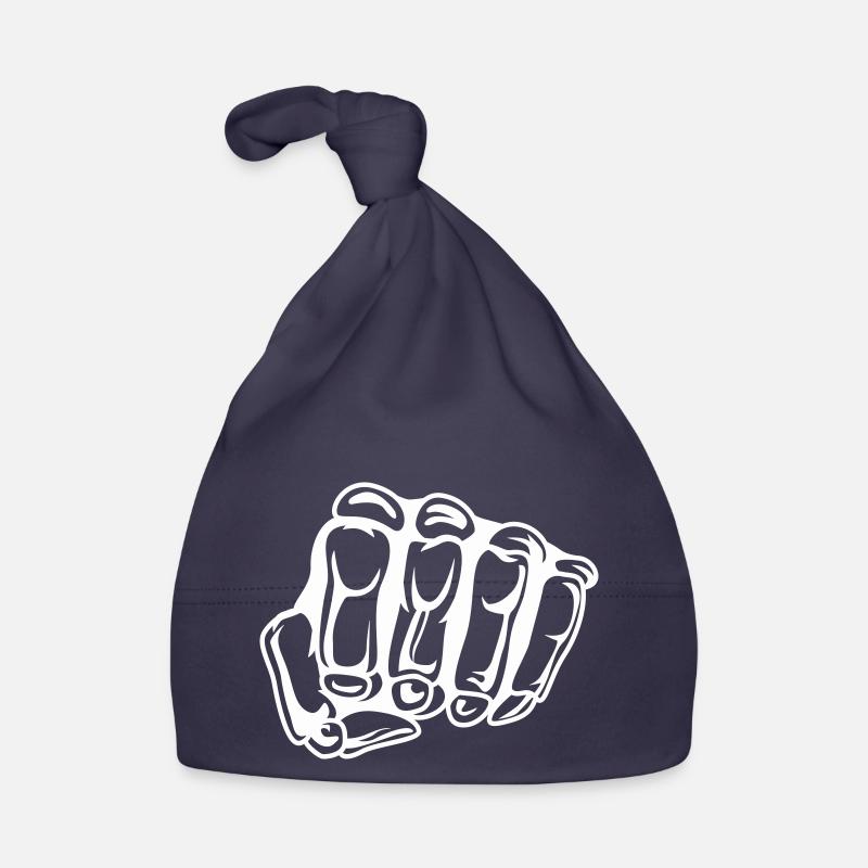 poing de crâne Bonnet bio Bébé