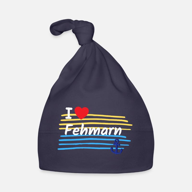 J’adore le look côtier de Fehmarn Bonnet bio Bébé