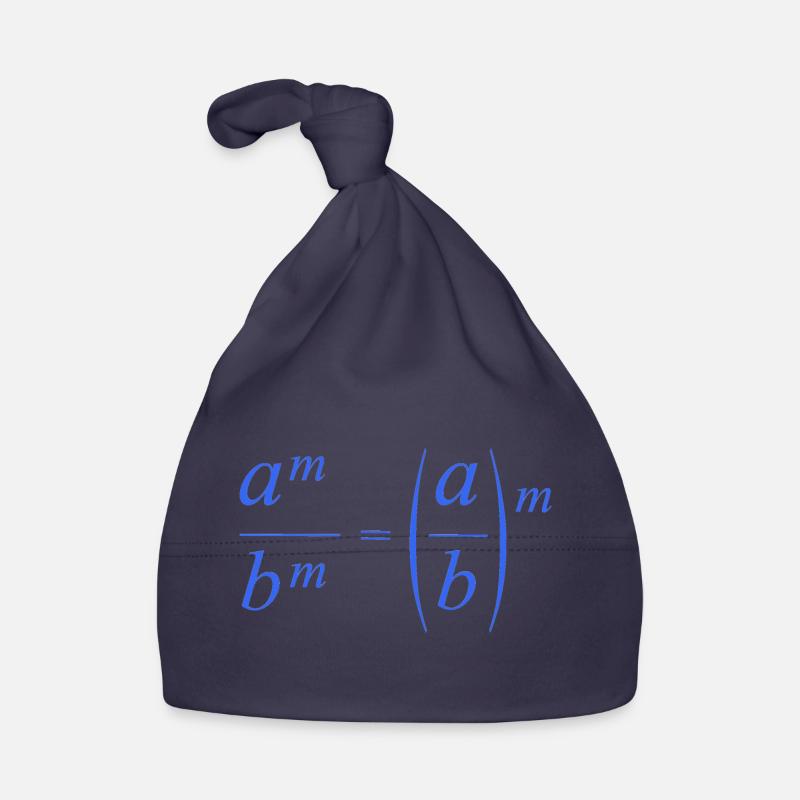 mathematics Organic Baby Cap