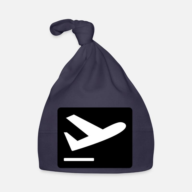 Avion qui décolle Bonnet bio Bébé