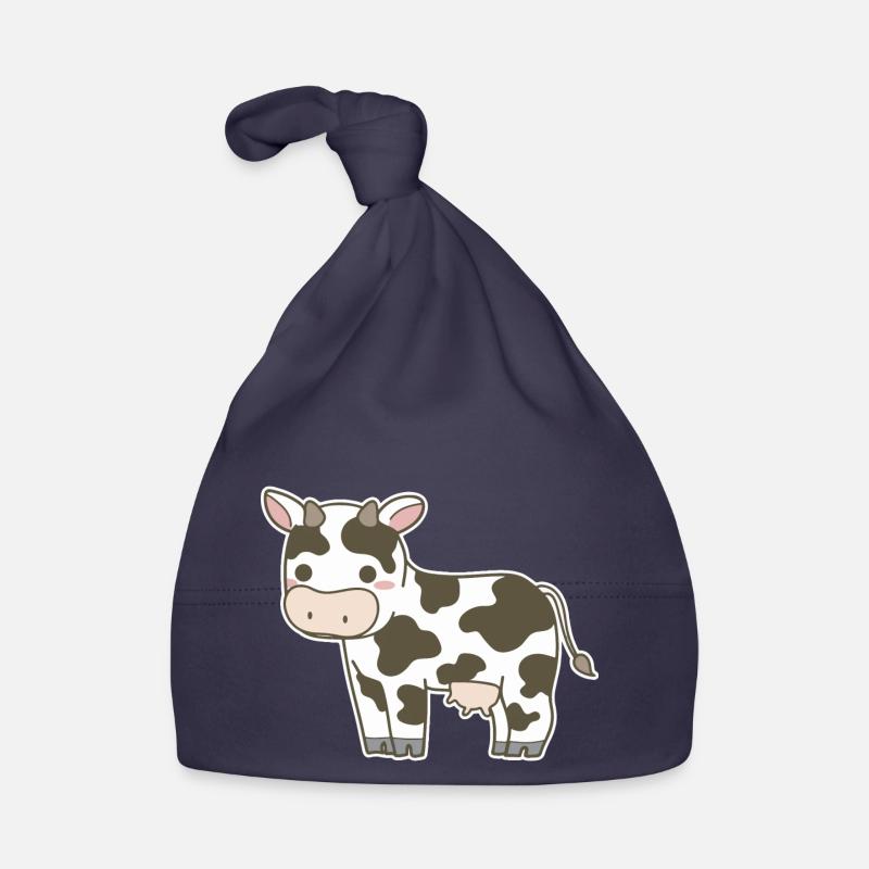 Kuh Baby Bio-Mütze