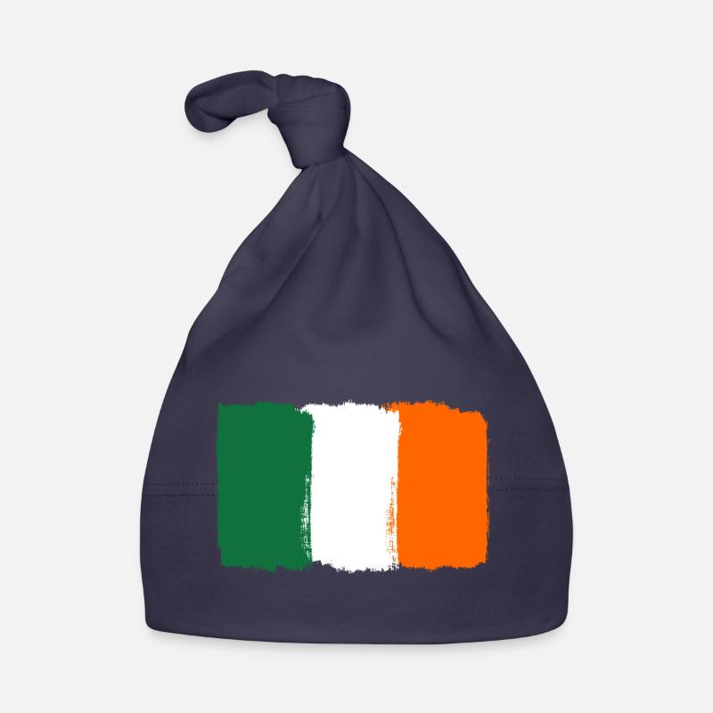 Drapeau de l’Irlande utilisé look Bonnet bio Bébé