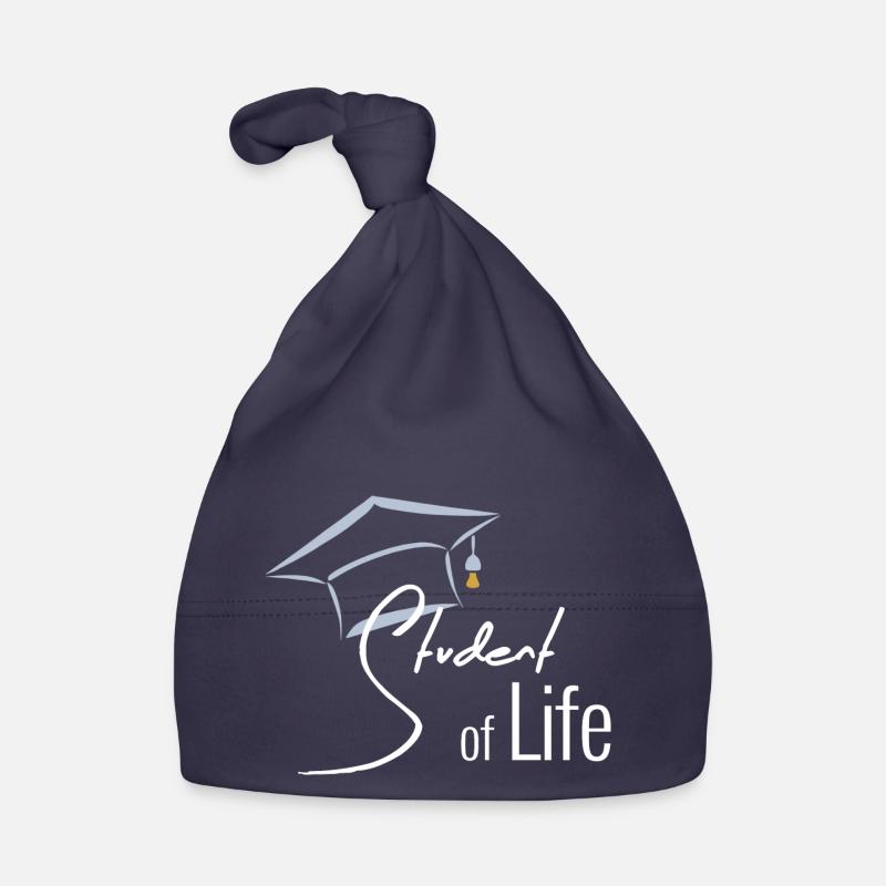 STUDENT - Baby Bio-Mütze - Navy
