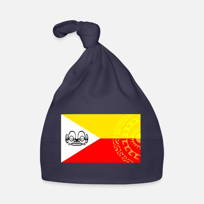 Marquesan Flag - Personalized 1 Organic Baby Cap