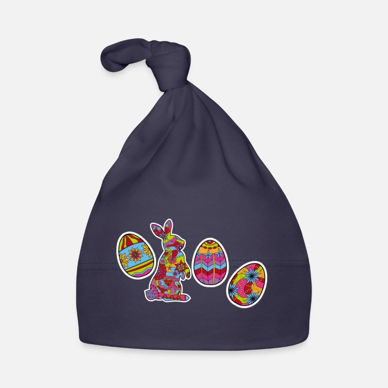 Frohe Ostern  Baby Bio-Mütze