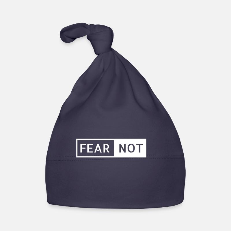 fear not im Balken Baby Bio-Mütze