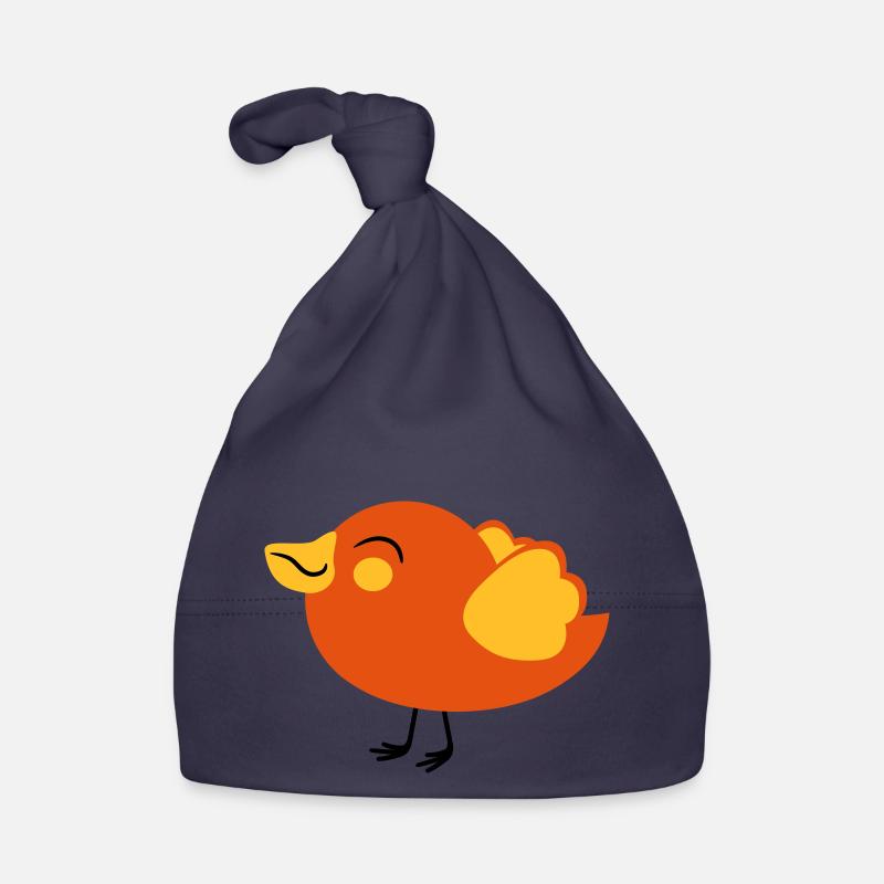 small nice voegelchen spatz Organic Baby Cap