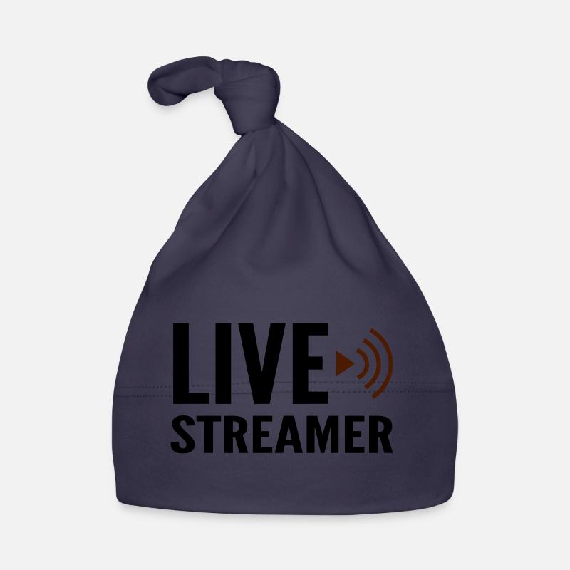 Streamer live streamer Organic Baby Cap