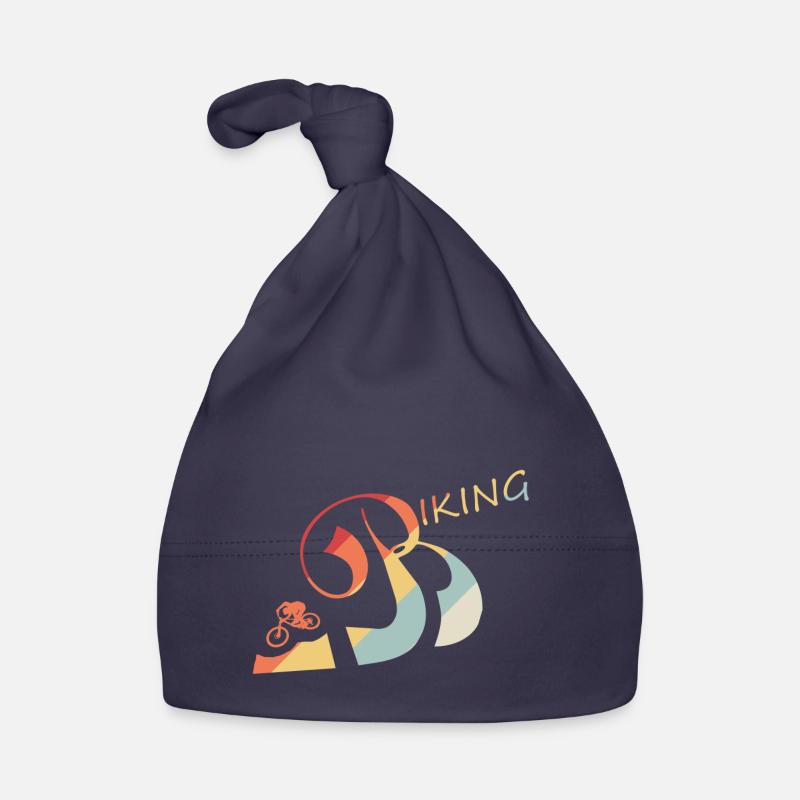 Biking - Baby Bio-Mütze - Navy