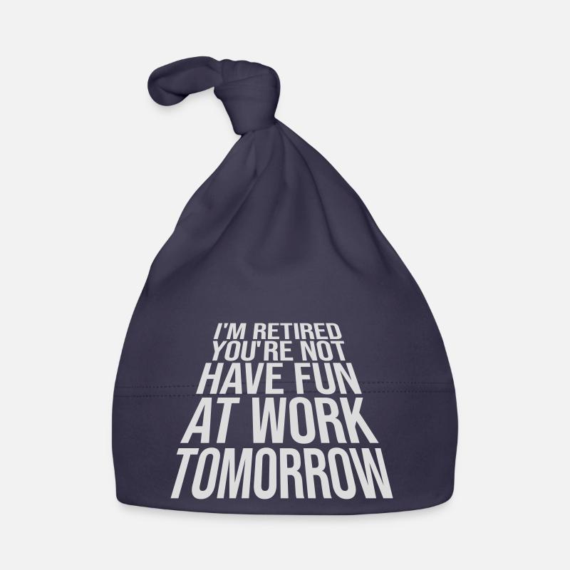 have fun at work Organic Baby Cap