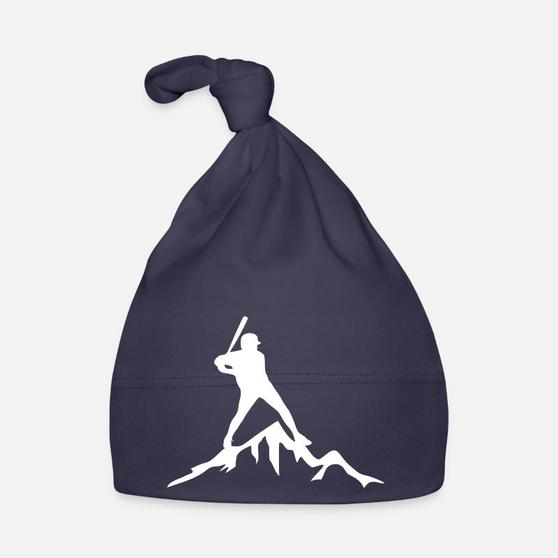 Baseball Batter Organic Baby Cap