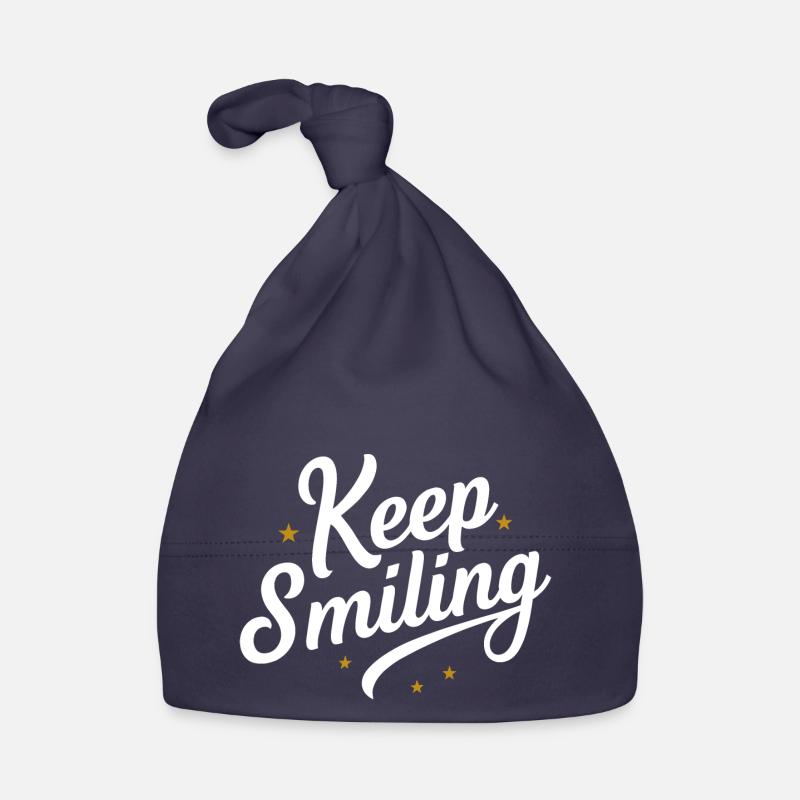 Keep smiling Bonnet bio Bébé