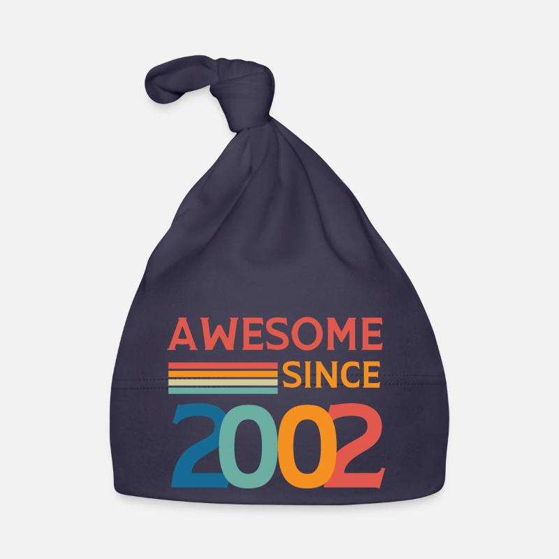 Awesome since 2002 Bonnet bio Bébé