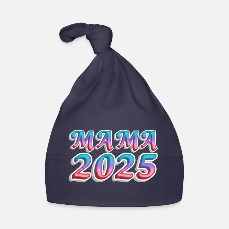 Maman 2025 Explosion de couleurs Bonnet bio Bébé