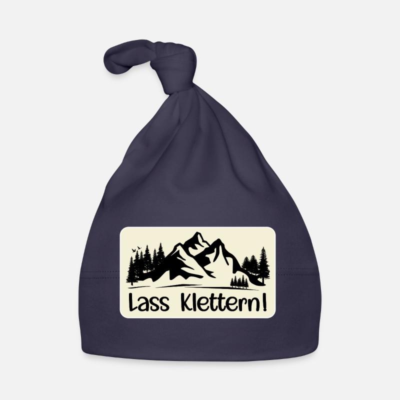 HOBBY KLETTERN BERGE Baby Bio-Mütze
