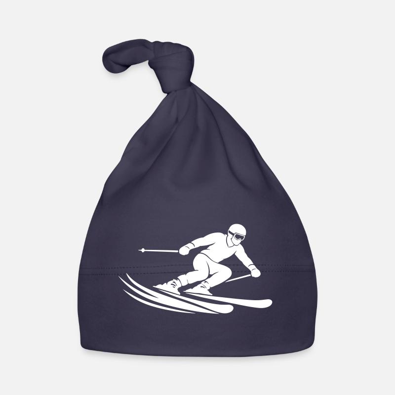 Ski Silhouette Bonnet bio Bébé