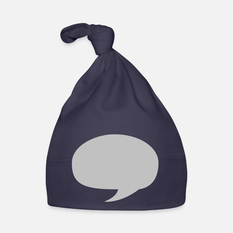 Ballon - Bonnet bio Bébé - marine