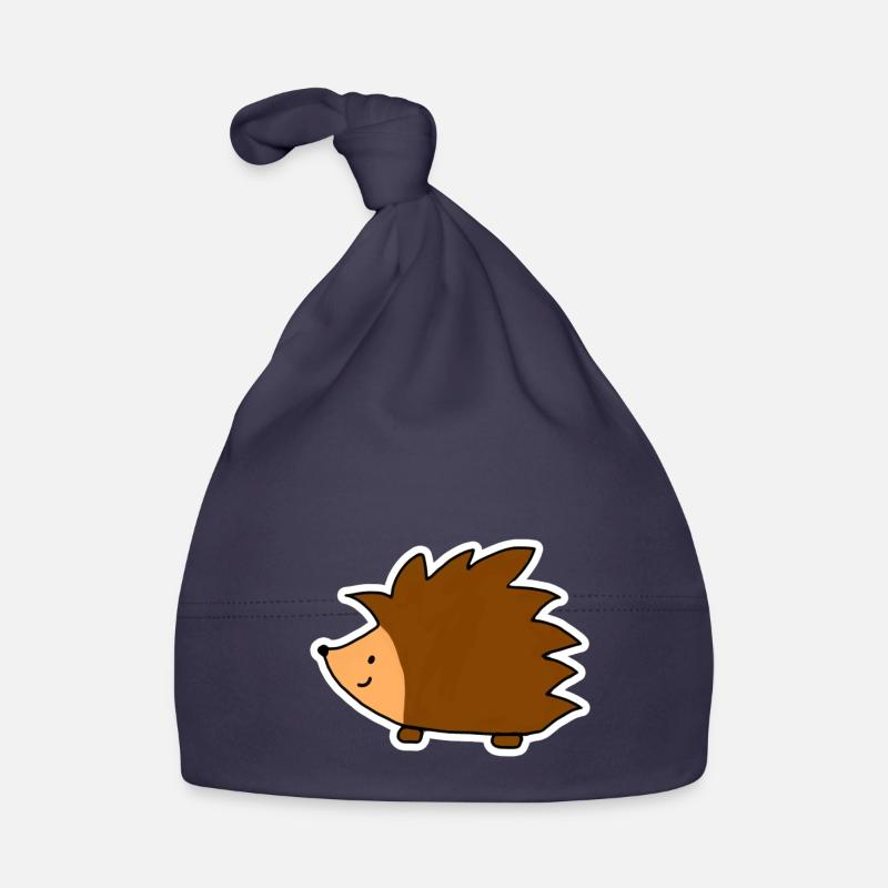 Igel - Baby Bio-Mütze - Navy