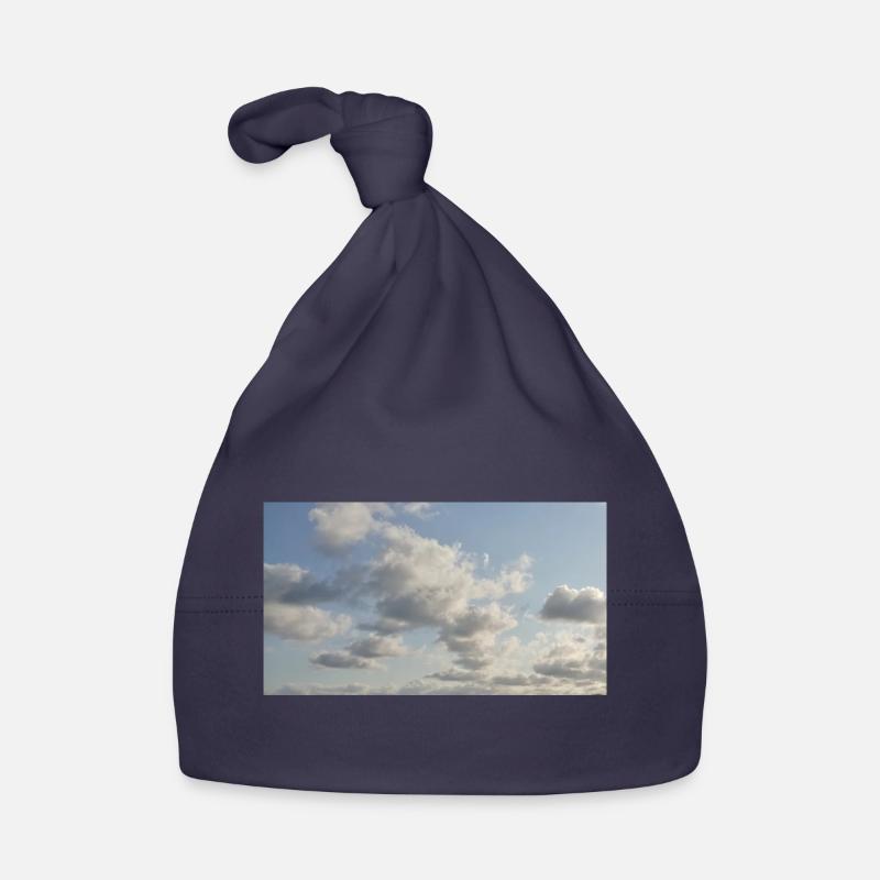 Sky Soft Clouds Organic Baby Cap