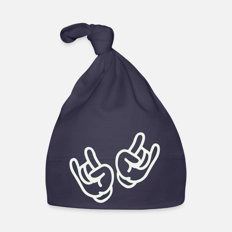 Main de roche 2 Bonnet bio Bébé