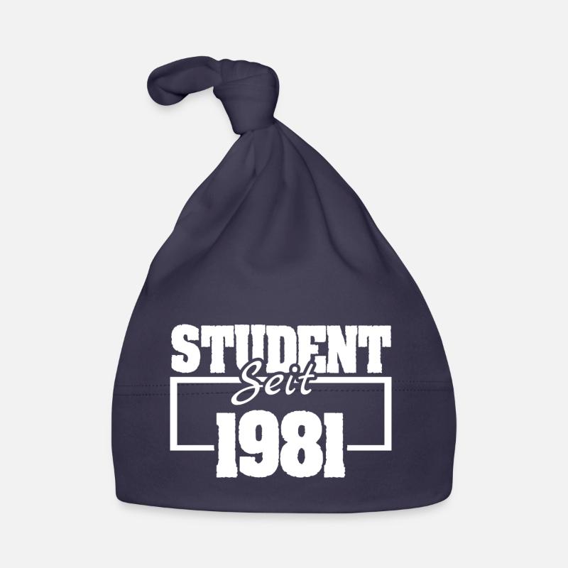 Etudiant 1981 Bonnet bio Bébé