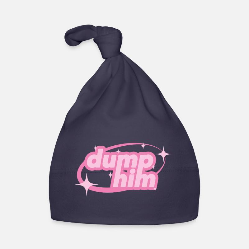Dump Him – Déclaration girly Y2K Bonnet bio Bébé