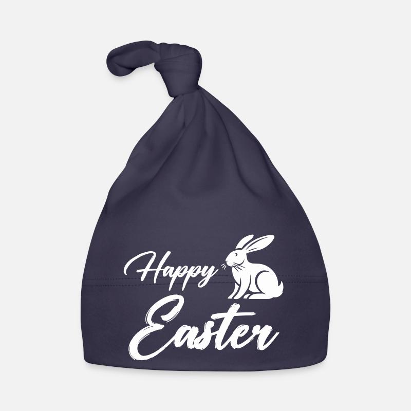 hase happy easter Baby Bio-Mütze