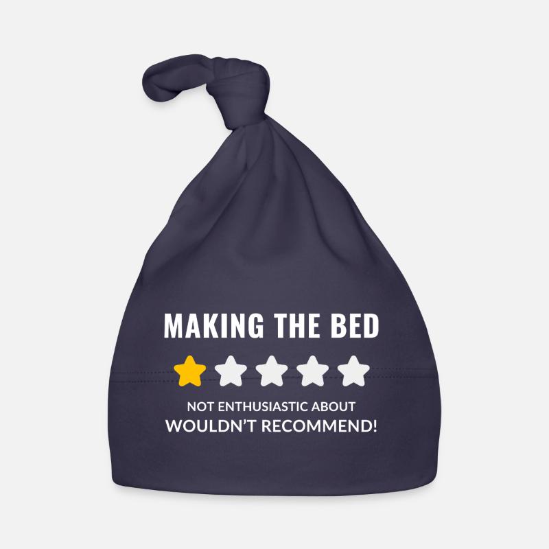 Whimsical Starry Bedtime Meme Design Organic Baby Cap
