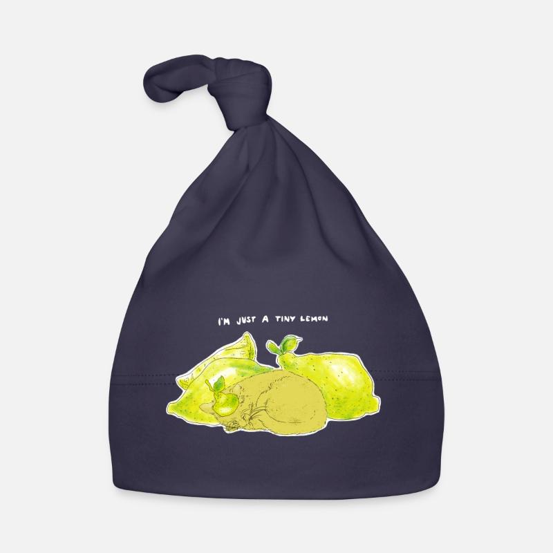 JUST A TINY LEMON Organic Baby Cap