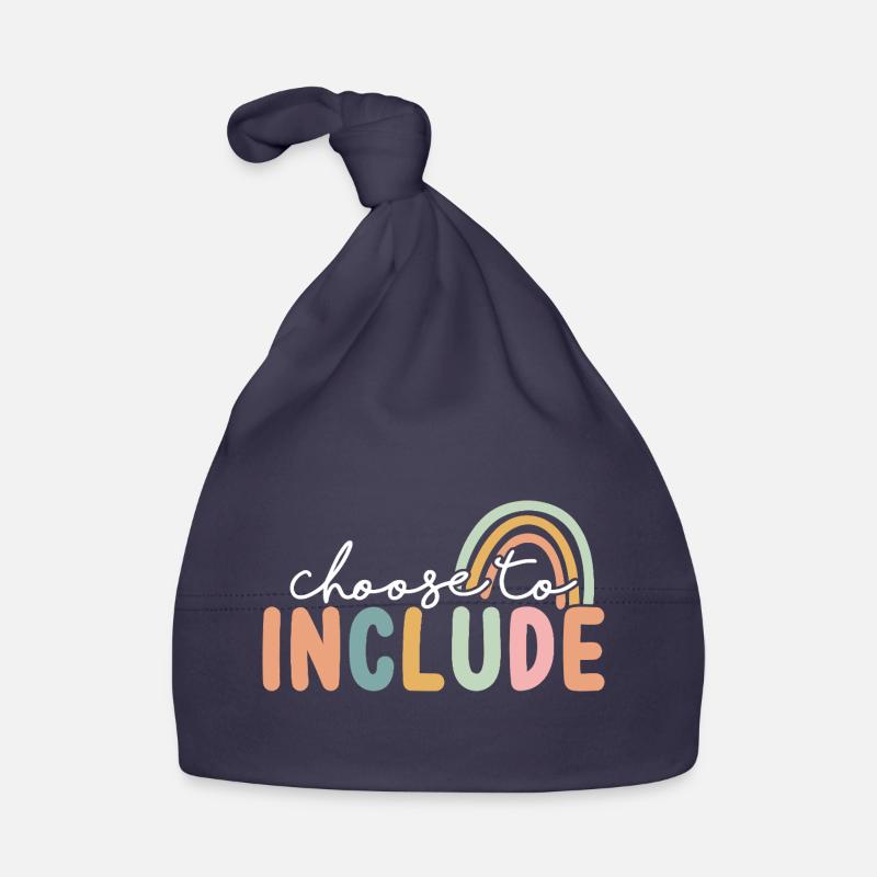 Choose It To Include Rainbow Organic Baby Cap