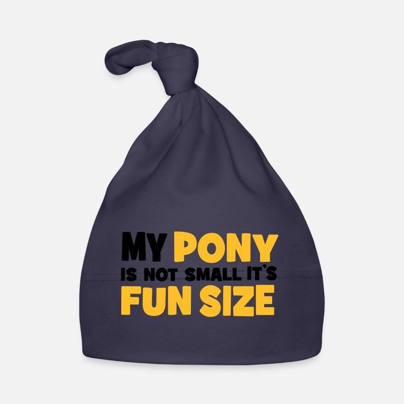 pony Organic Baby Cap