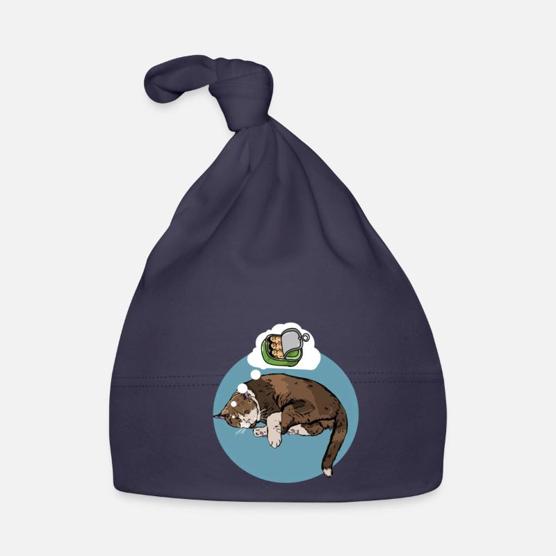 Le rêve de chat Bonnet bio Bébé