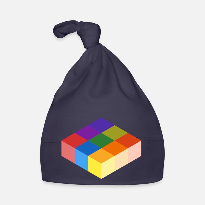 Grille cube Bonnet bio Bébé