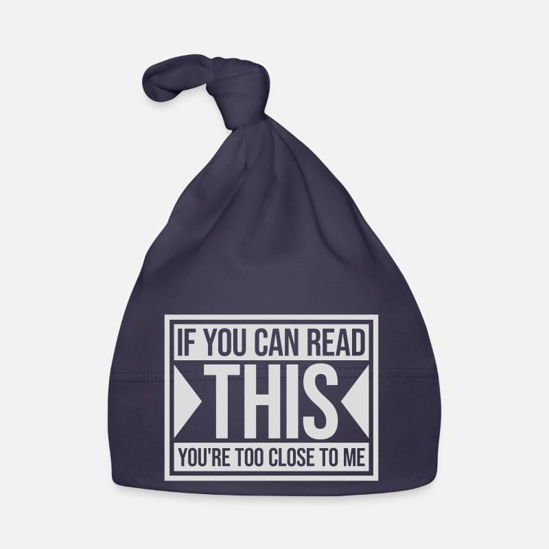trop près de moi Bonnet bio Bébé