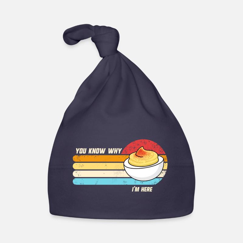 You know why I'm here: Thanksgiving Sink Organic Baby Cap