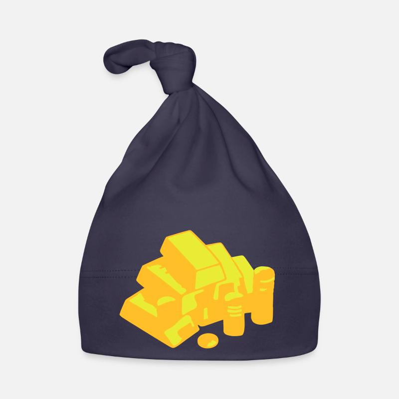 Gold Baby Bio-Mütze
