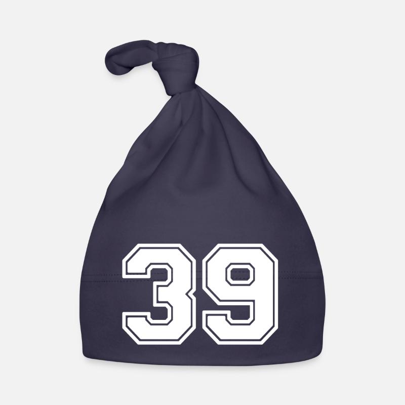 Number 39 Organic Baby Cap