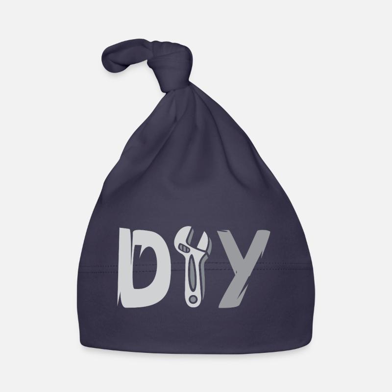 Conception de bricolage - Logo d’outil pour les amateurs de bricolage Bonnet bio Bébé