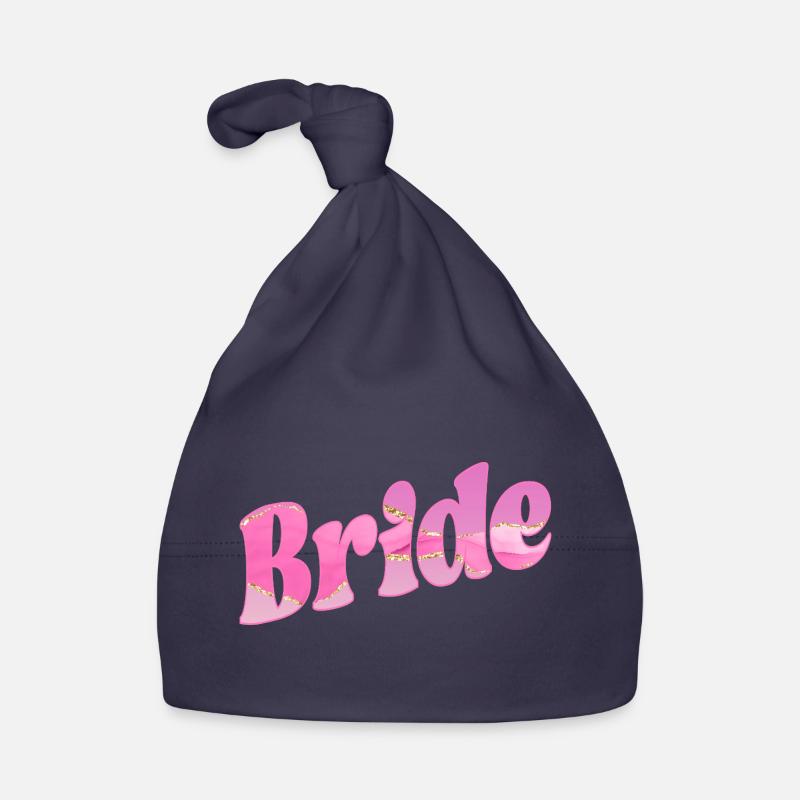 Bride Wedding Organic Baby Cap