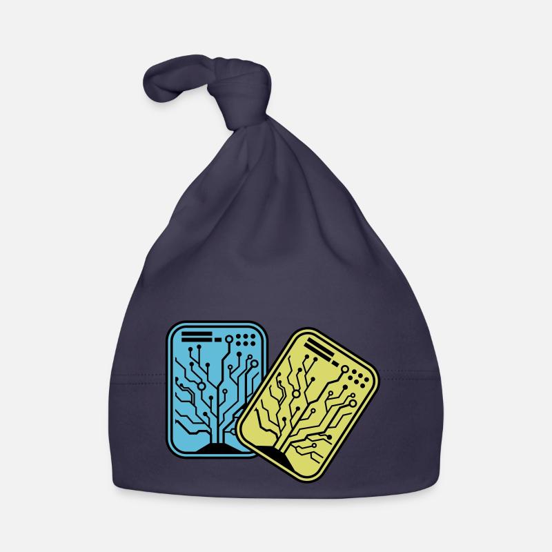 Micro Chip Organic Baby Cap