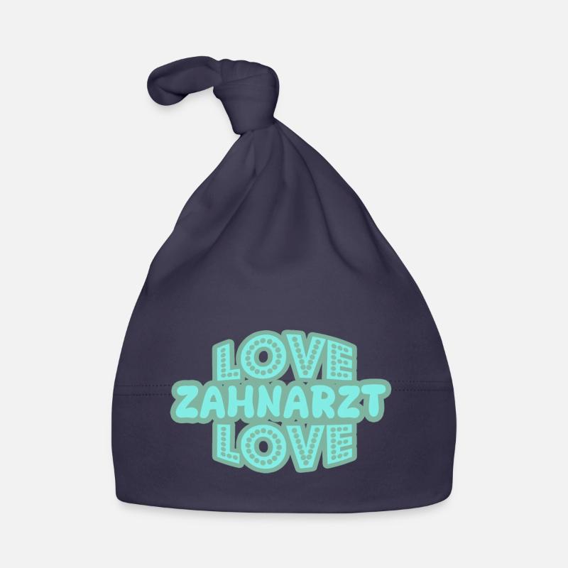 Saying dentist Organic Baby Cap