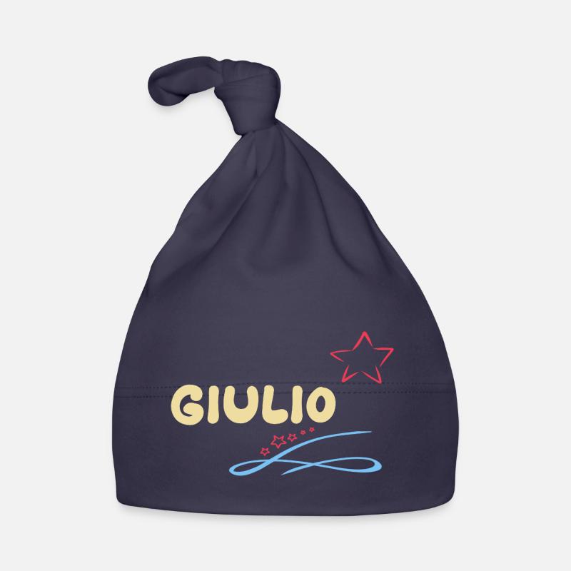 Giulio als Geschenk Baby Bio-Mütze