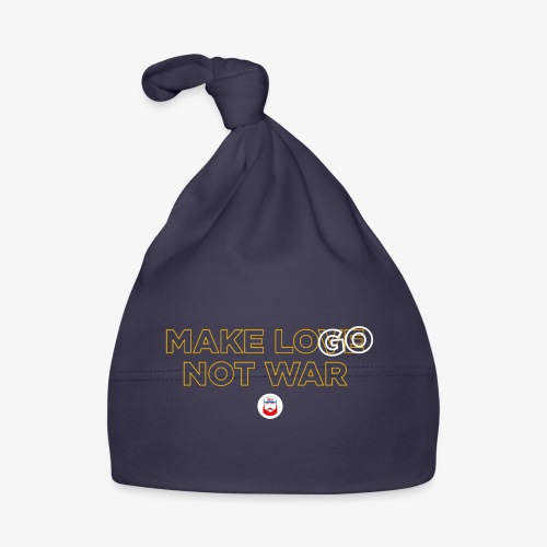 Make LOGO not WAR - Cappellino ecologico per neonato