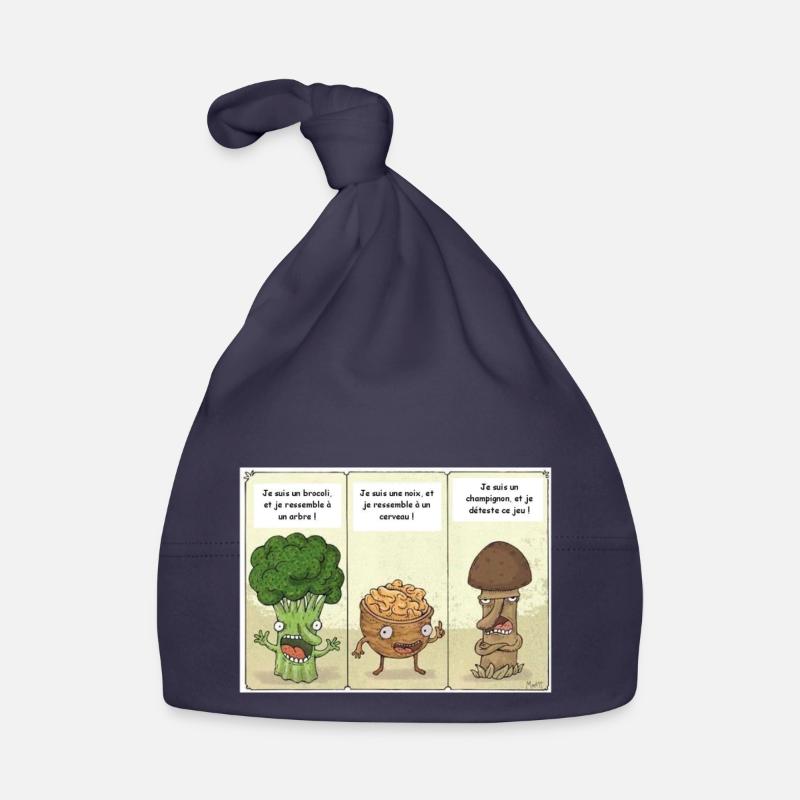 Joke between vegetables Organic Baby Cap